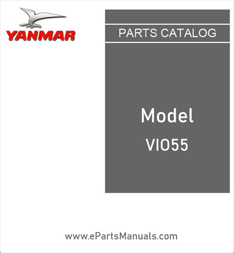 yanmar vio55 6a|yanmar vio55 6a parts manual.